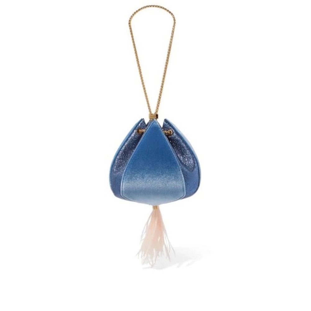 Feather Me Handbag (Blue)